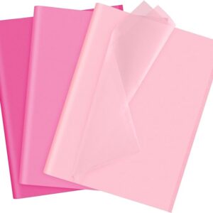 Assorted Pink Tissue Paper Set 60 Sheets