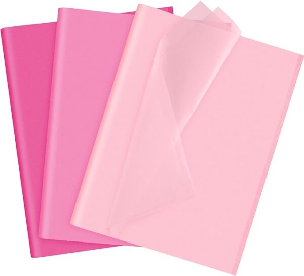 Assorted Pink Tissue Paper Set 60 Sheets