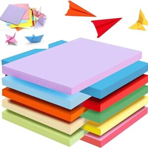 A5 Colored Paper 100 Sheets Craft Paper